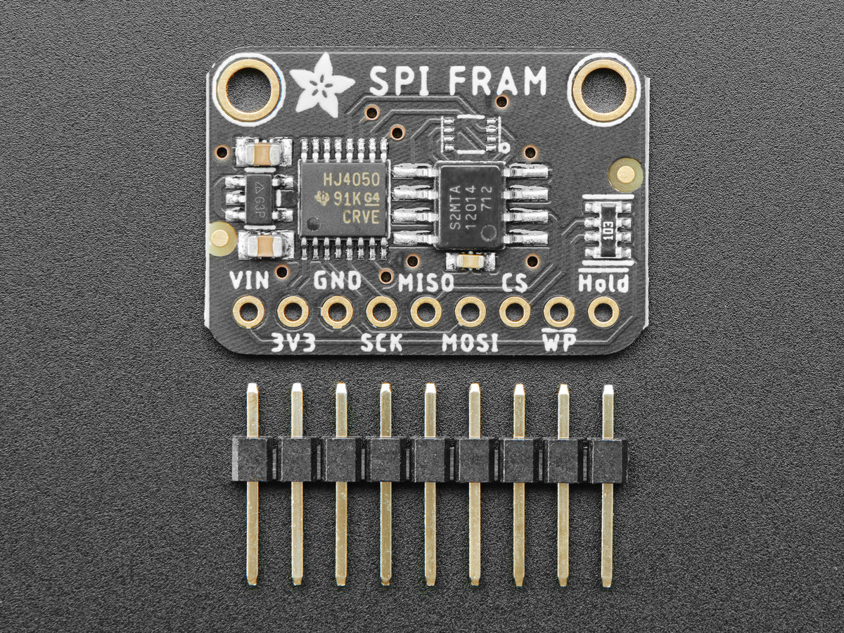 Adafruit SPI Non-Volatile FRAM Breakout, 2 Mbit / 256 KBytes, MB85RS2MTA