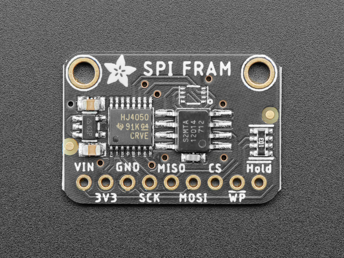 Adafruit SPI Non-Volatile FRAM Breakout, 2 Mbit / 256 KBytes, MB85RS2MTA