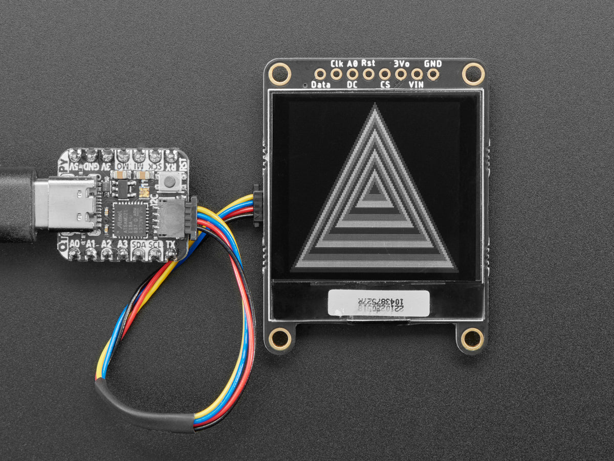 Adafruit Grayscale 1.5" 128x128 OLED Graphic Display, STEMMA QT/Qwiic