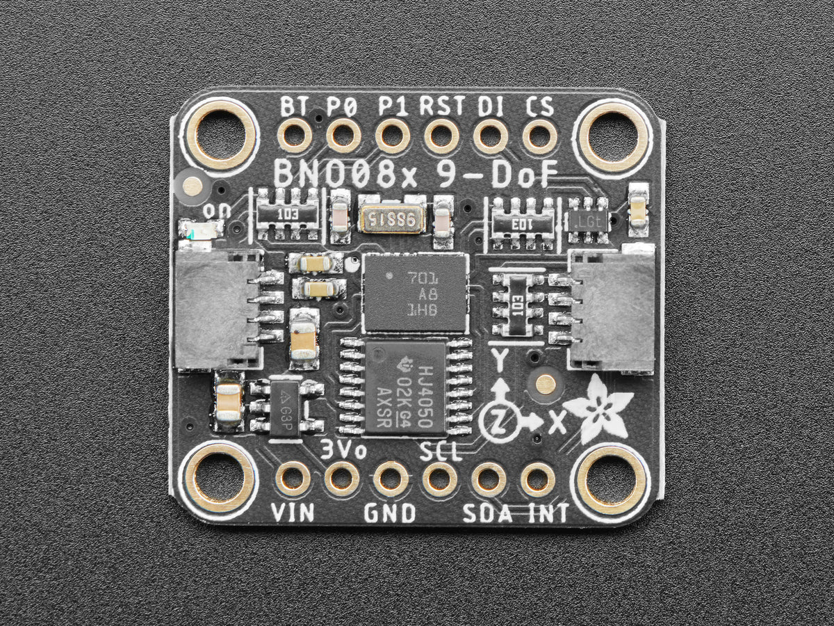 Adafruit 9-DOF Orientation IMU Fusion Breakout, BNO085 (BNO080), STEMMA QT / Qwiic
