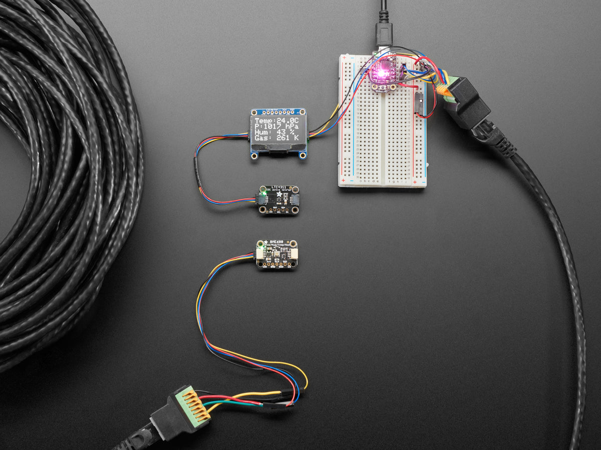 Adafruit LTC4311 I2C Extender, Active Terminator, STEMMA QT, Qwiic