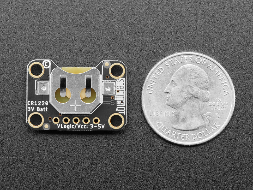 Adafruit PCF8523 Real Time Clock Breakout Board, STEMMA QT / Qwiic, 5189