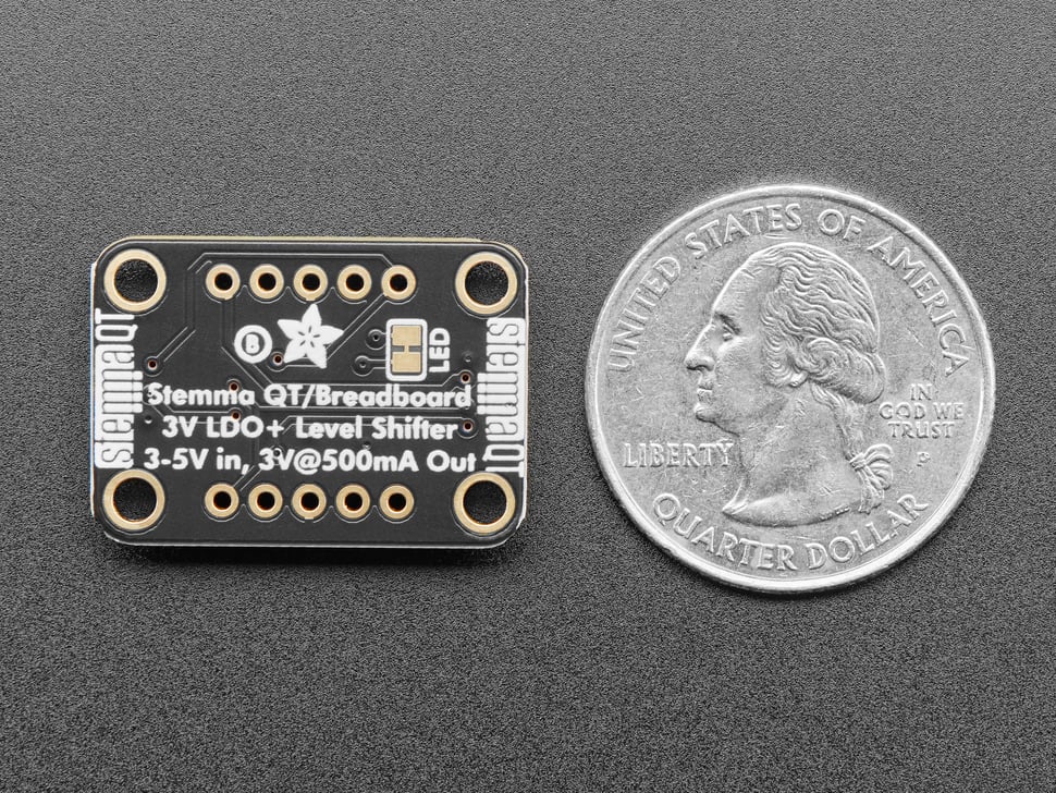 Adafruit QT 5V to 3V Shifter Breakout, STEMMA QT / Qwiic, 5637
