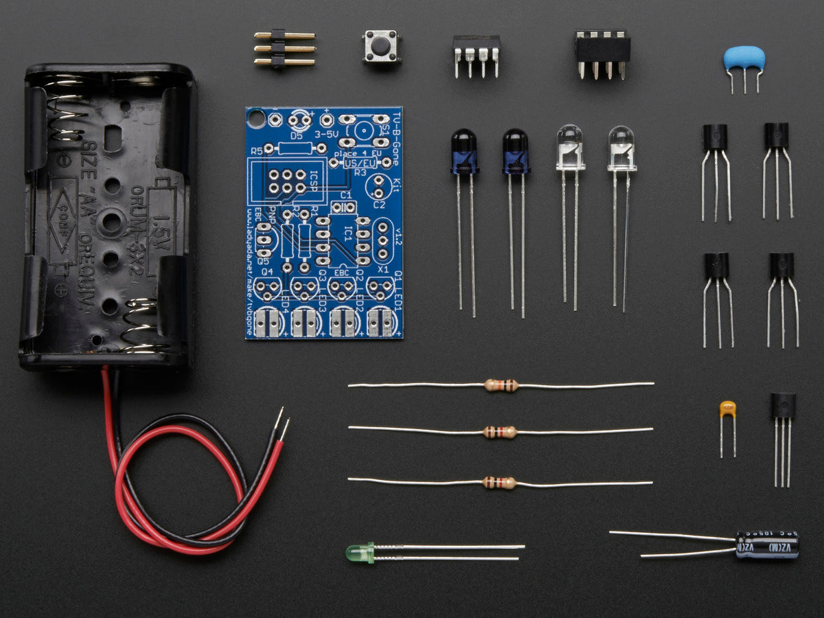 Adafruit TV-B-Gone Kit, Universal v1.2