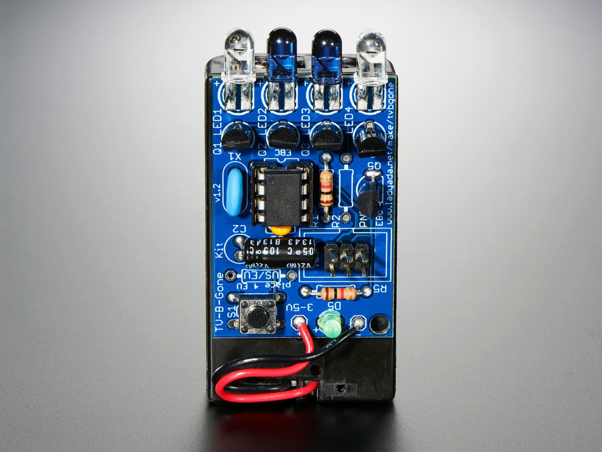 Adafruit TV-B-Gone Kit, Universal v1.2