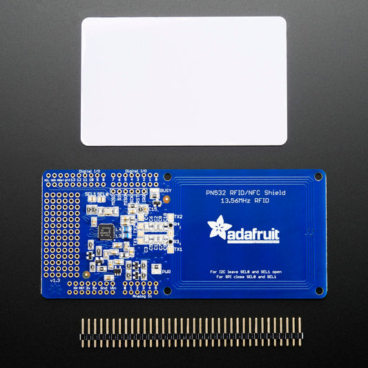Adafruit PN532 NFC/RFID Controller Shield for Arduino + Extras