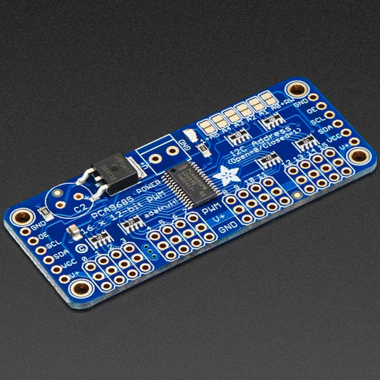 Adafruit 16-Channel 12-bit PWM/Servo Driver, I2C interface, PCA9685