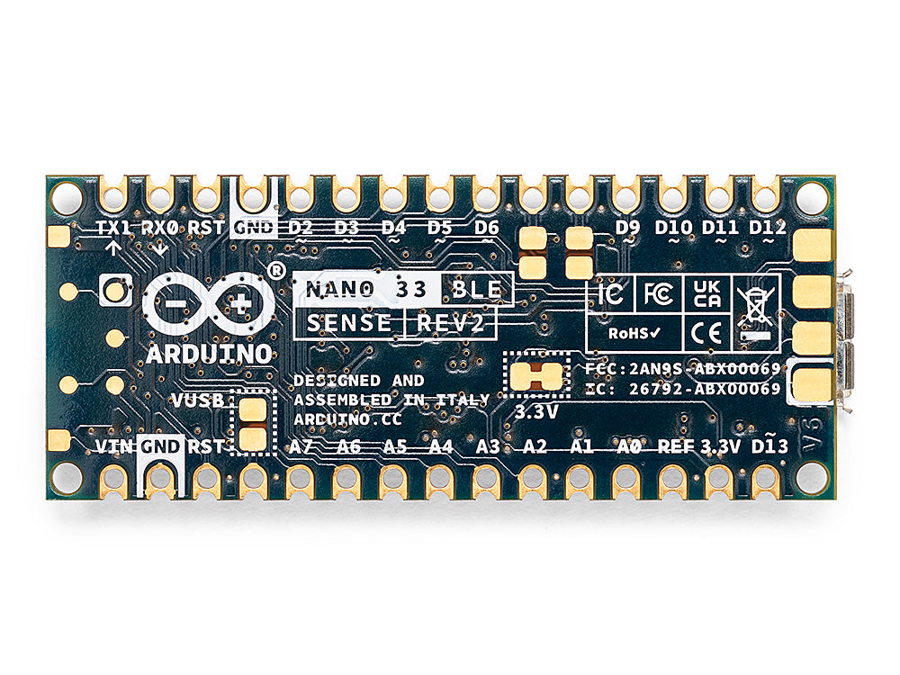 Arduino Nano 33 BLE Sense Rev2
