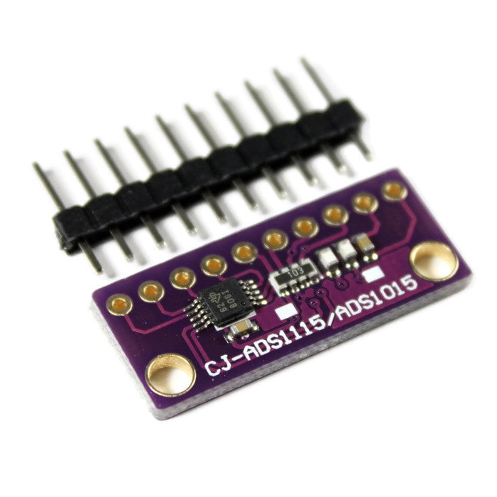 ADS1115 4-Channel 16-Bit Analog-to-Digital Converter, ADC Module, I2C
