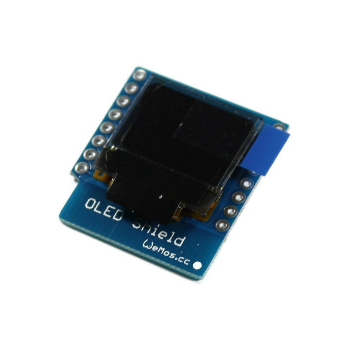 OLED Shield with 64x48 Pixel Display for WeMos D1 mini