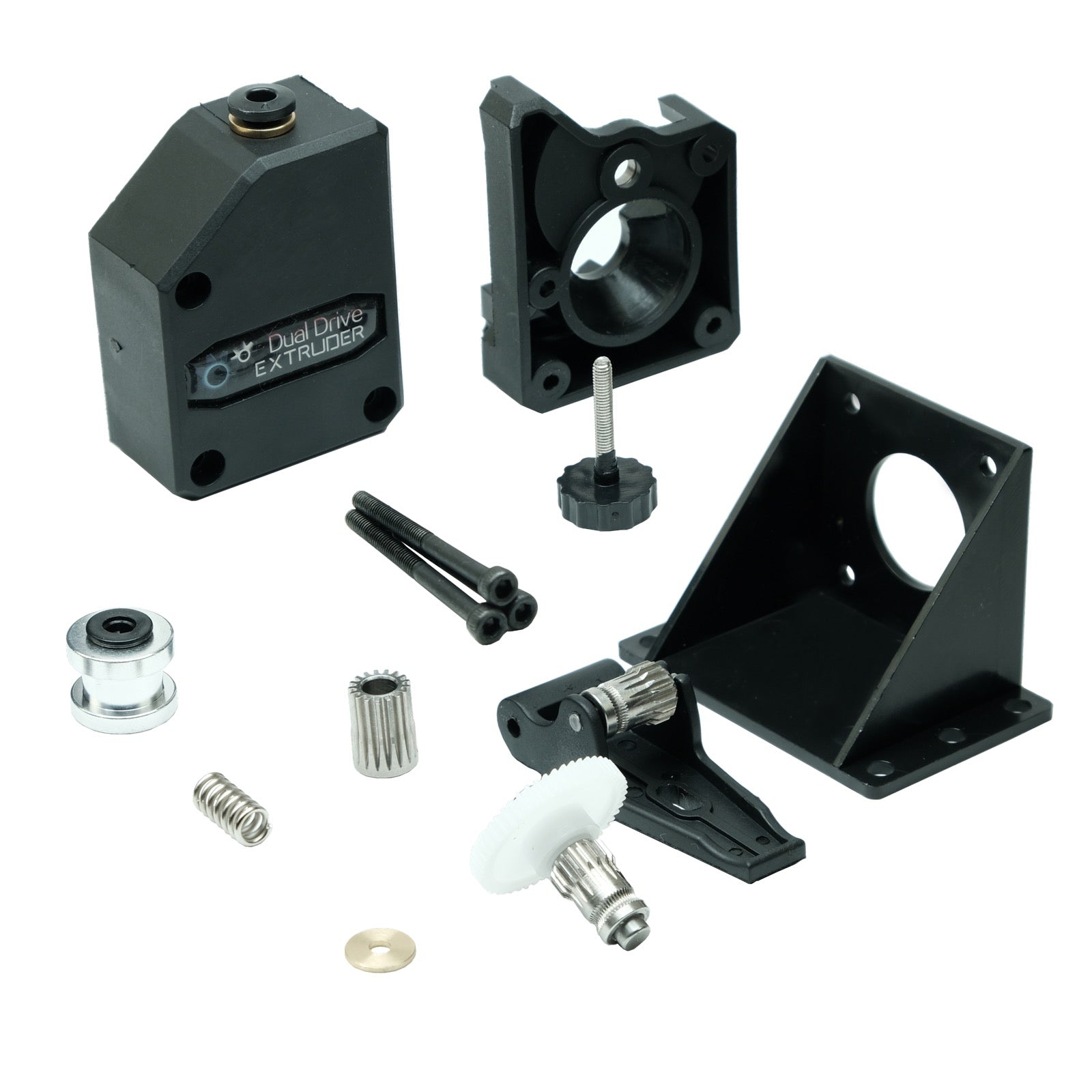 bmg dual gear extruder BMG Extruder, Dual Drive Bowden Extruder for 3D Printers and 1.75mm Filament