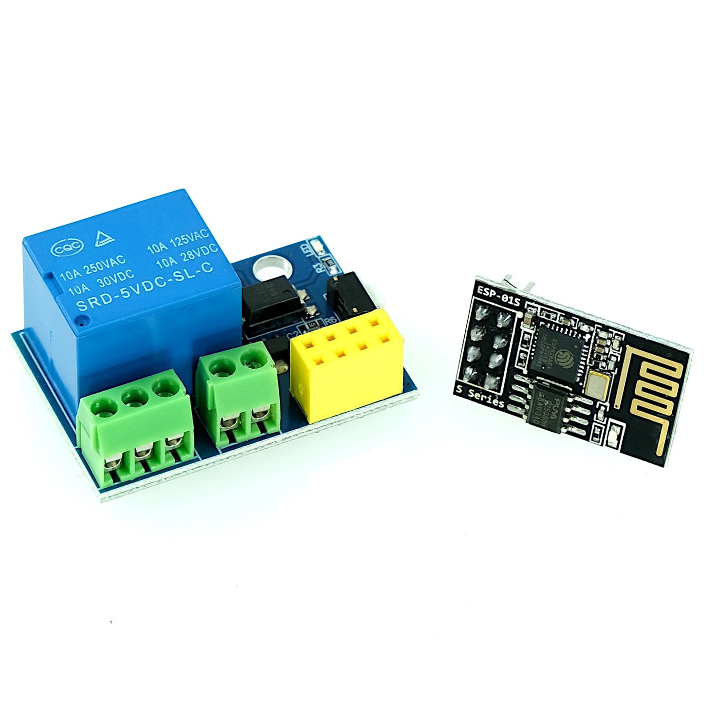 ESP-01 ESP8266 WiFi Module with Relay Shield