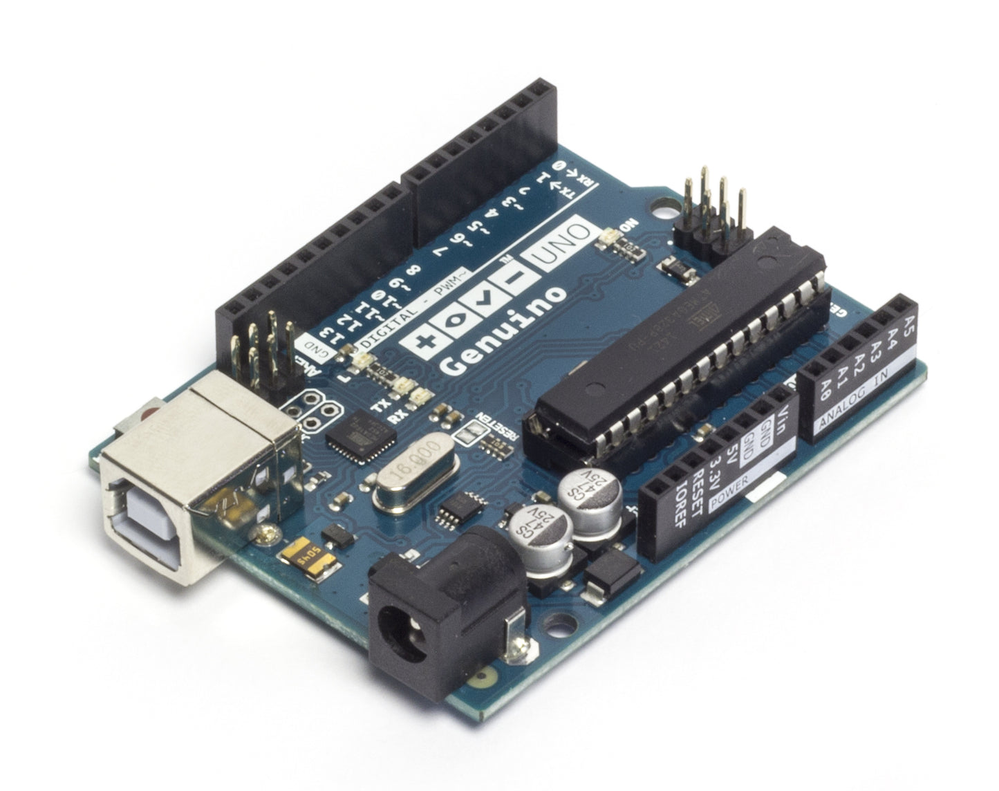 Genuino Uno Rev3 Development Board, ATmega328