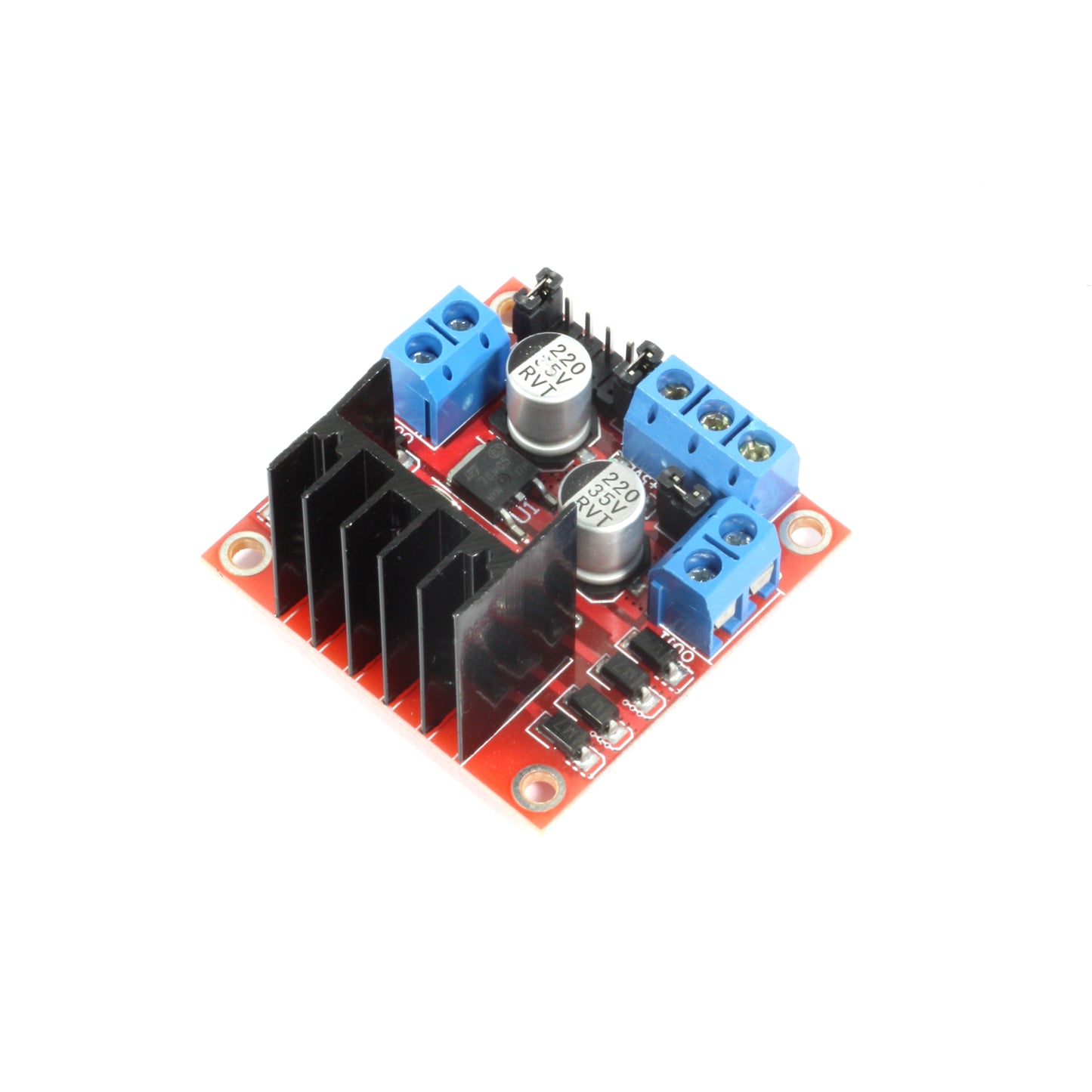 Motor Driver Module with L298N for DC and Stepper Motors