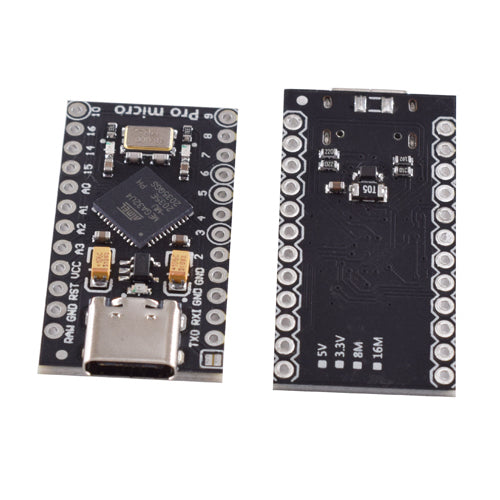Pro Micro Module with ATmega32U4, 5V, 16MHz, Arduino compatible