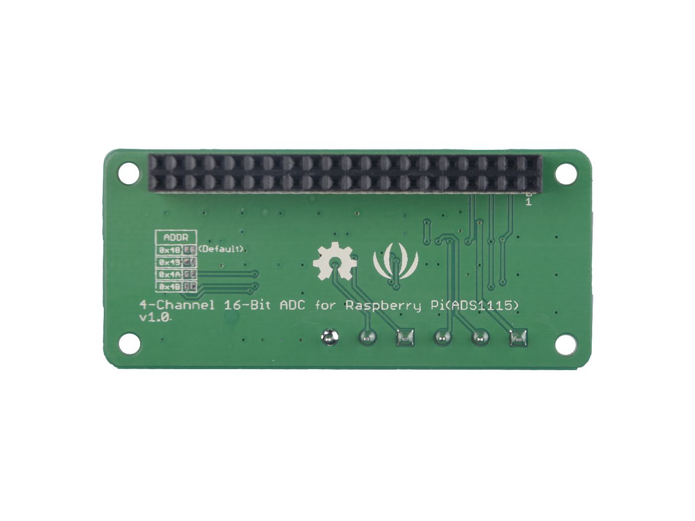 Seeed Studio 4-Channel 16-Bit ADC for Raspberry Pi