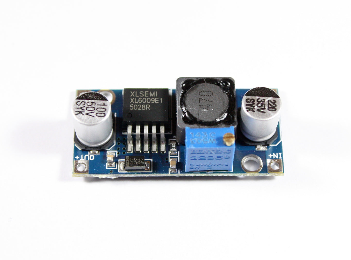 XL6009 DC/DC-Converter, Step-Up Module, 5-32V to 5-35V