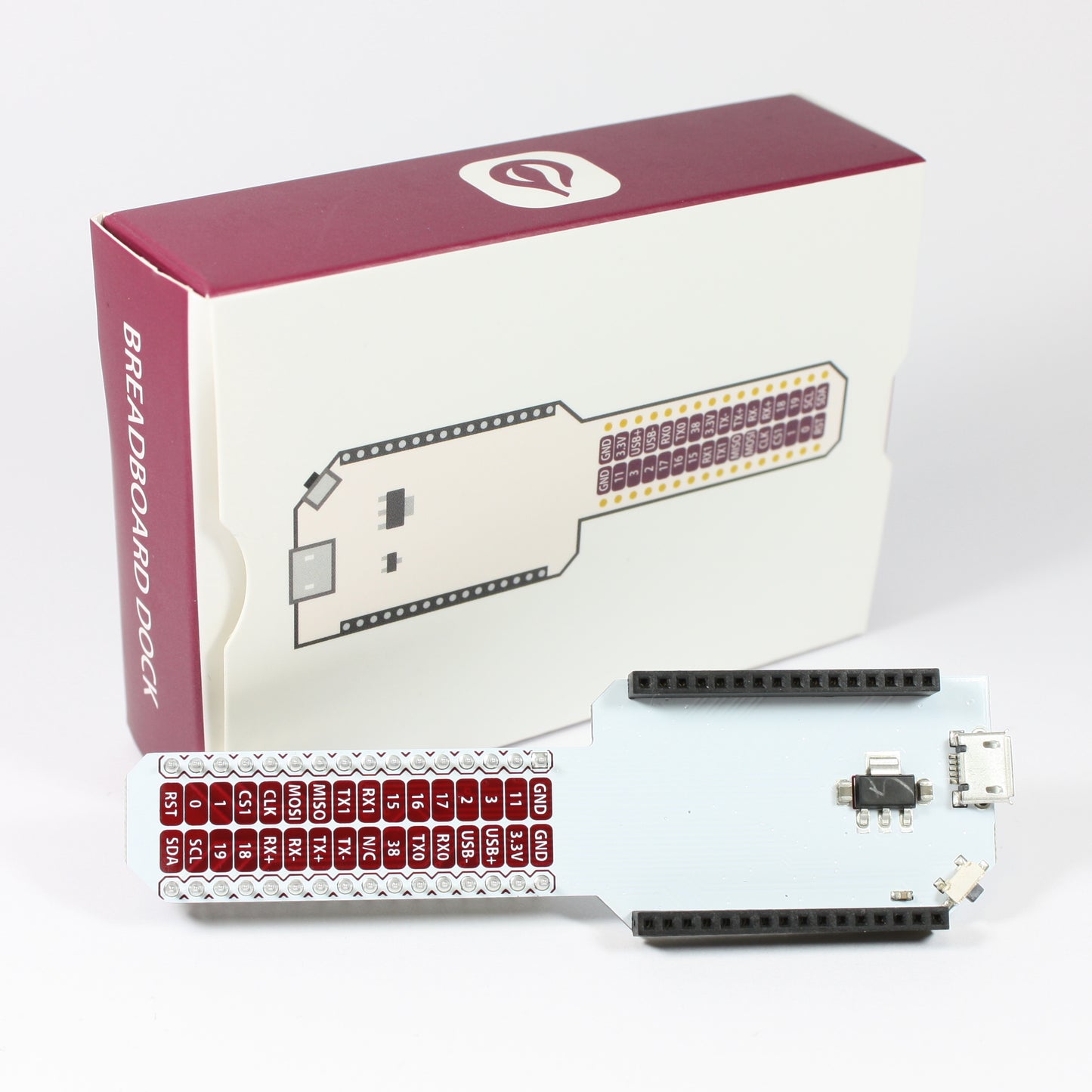 Breadboard Dock for Omega2 and Omega2 Plus