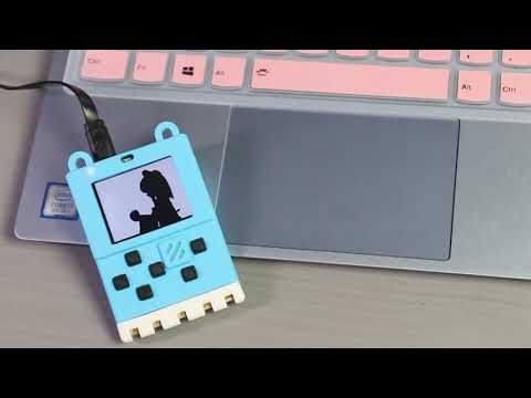 Kittenbot Meowbit, Card-sized Graphical Retro Game Computer, micro:bit compatible