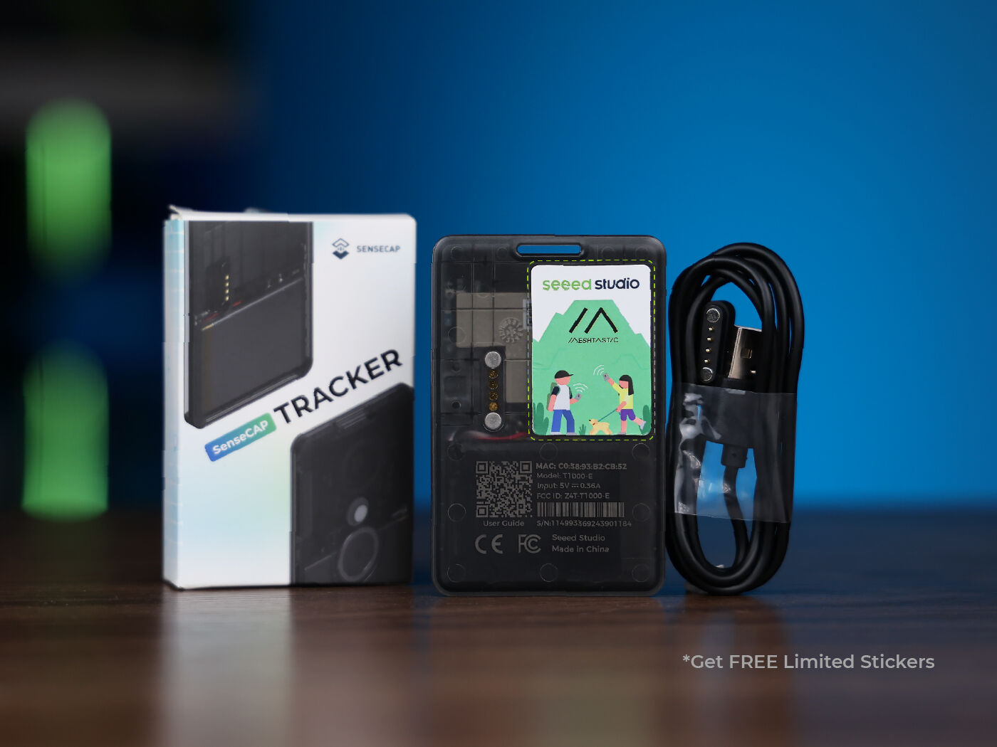 Meshtastic-Gerät – SenseCAP Card Tracker T1000-E