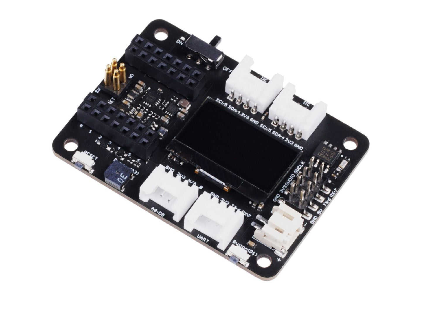 Seeed Studio Expansion Board for XIAO with Grove, OLED, I2C, UART, GPIOs