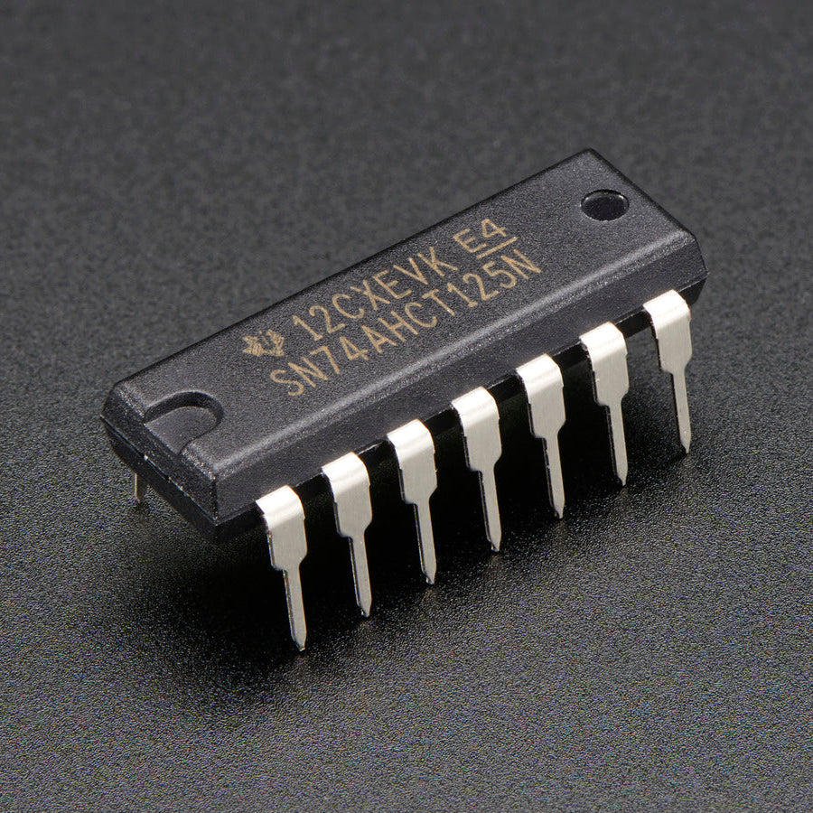Gern: 74AHCT125 – Quad-Logik-Pegelwandler (3 V → 5 V), 1787