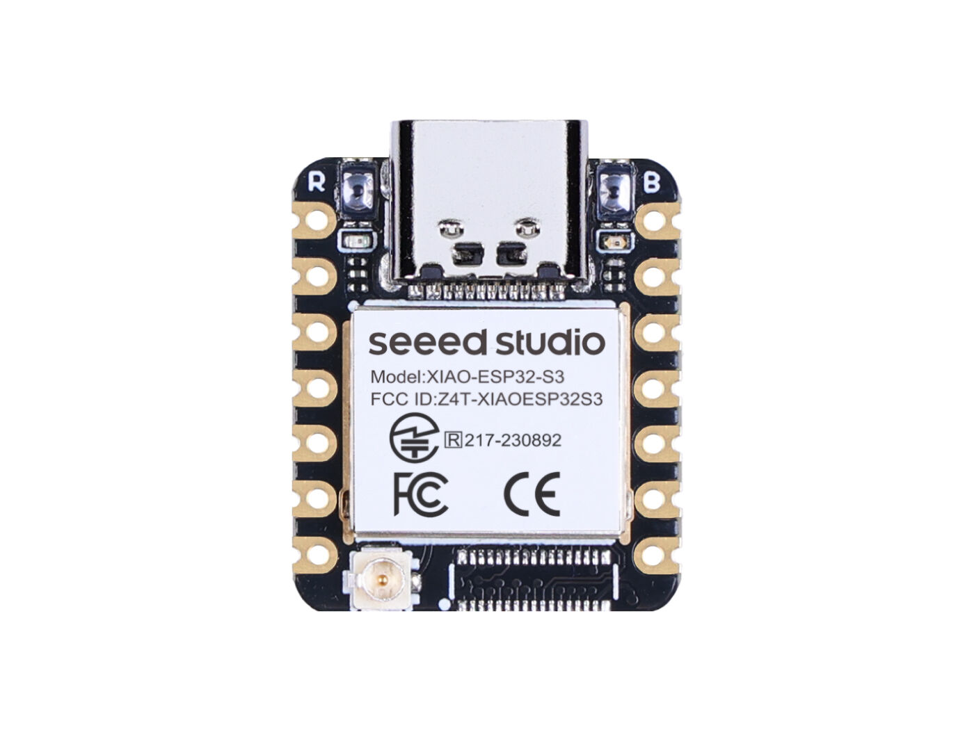 Seeed Studio XIAO ESP32S3 Dual-Core with WiFi, BLE 5, 8MB PSRAM, 8MB FLASH