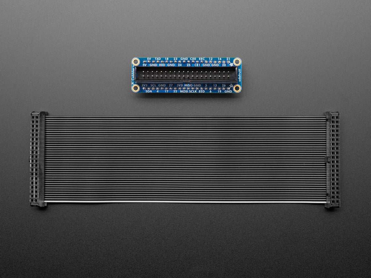 Pi Bus Cable Adafruit Assembled Pi Cobbler Plus, Breakout Cable for Pi B+/A+/Pi 2/P ...