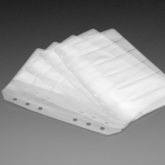 Leere SMT-Aufbewahrungsseiten für 6 Streifen à 24 mm Klebeband – 5 Seiten, 2184