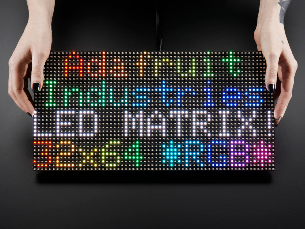 Adafruit 64x32 RGB LED Matrix Panel, 6mm pitch, 2276