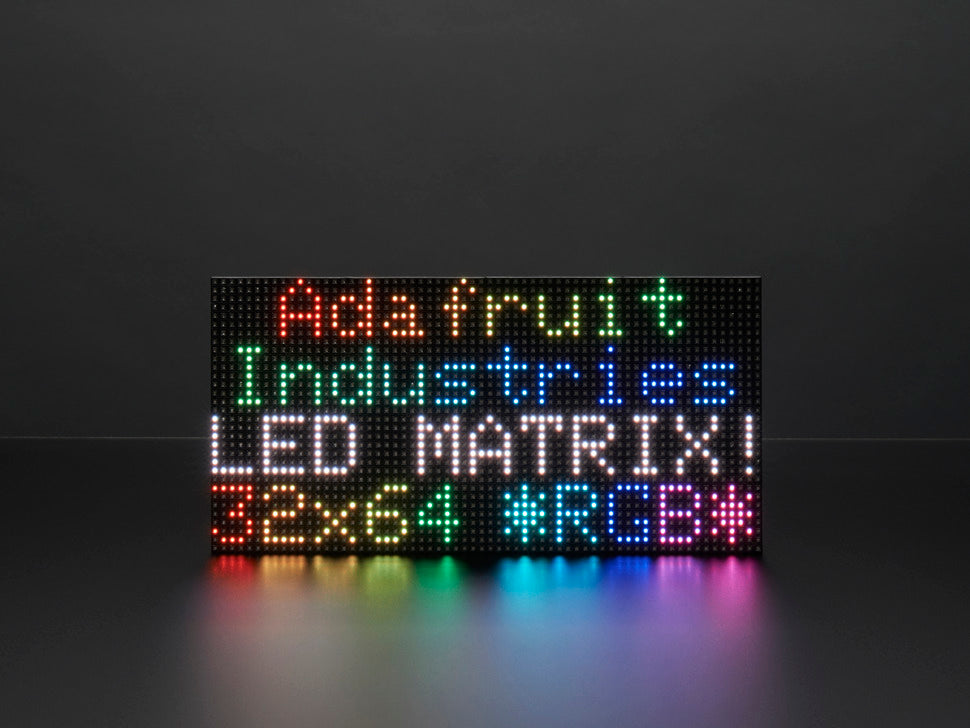 Adafruit 64x32 RGB LED Matrix Panel, 4mm pitch, 2278