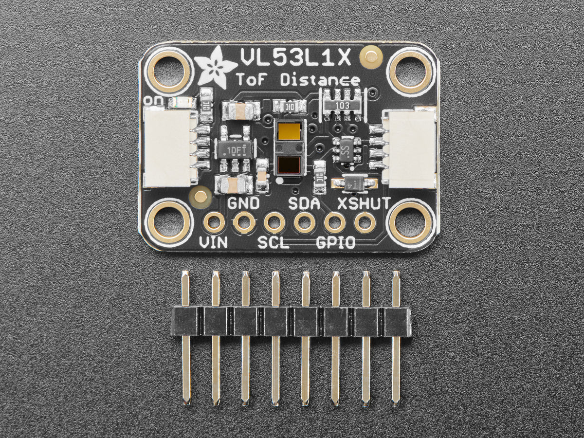 Adafruit VL53L1X Time-of-Flight-Abstandssensor – ca. 30 bis 4000 mm – STEMMA QT / Qwiic, 3967