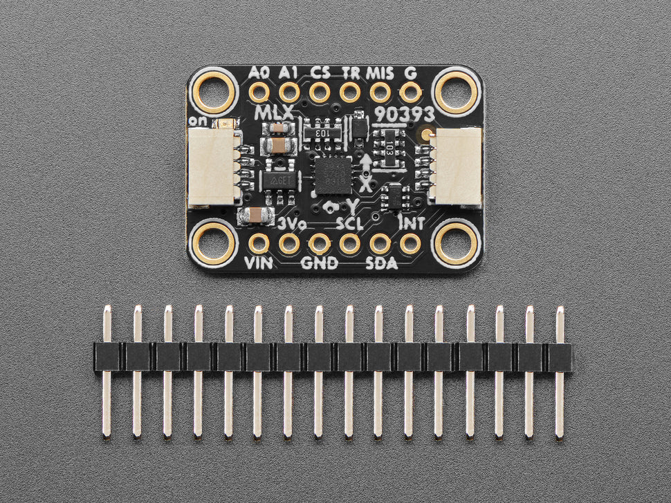 Adafruit Wide-Range Triple-axis Magnetometer, MLX90393