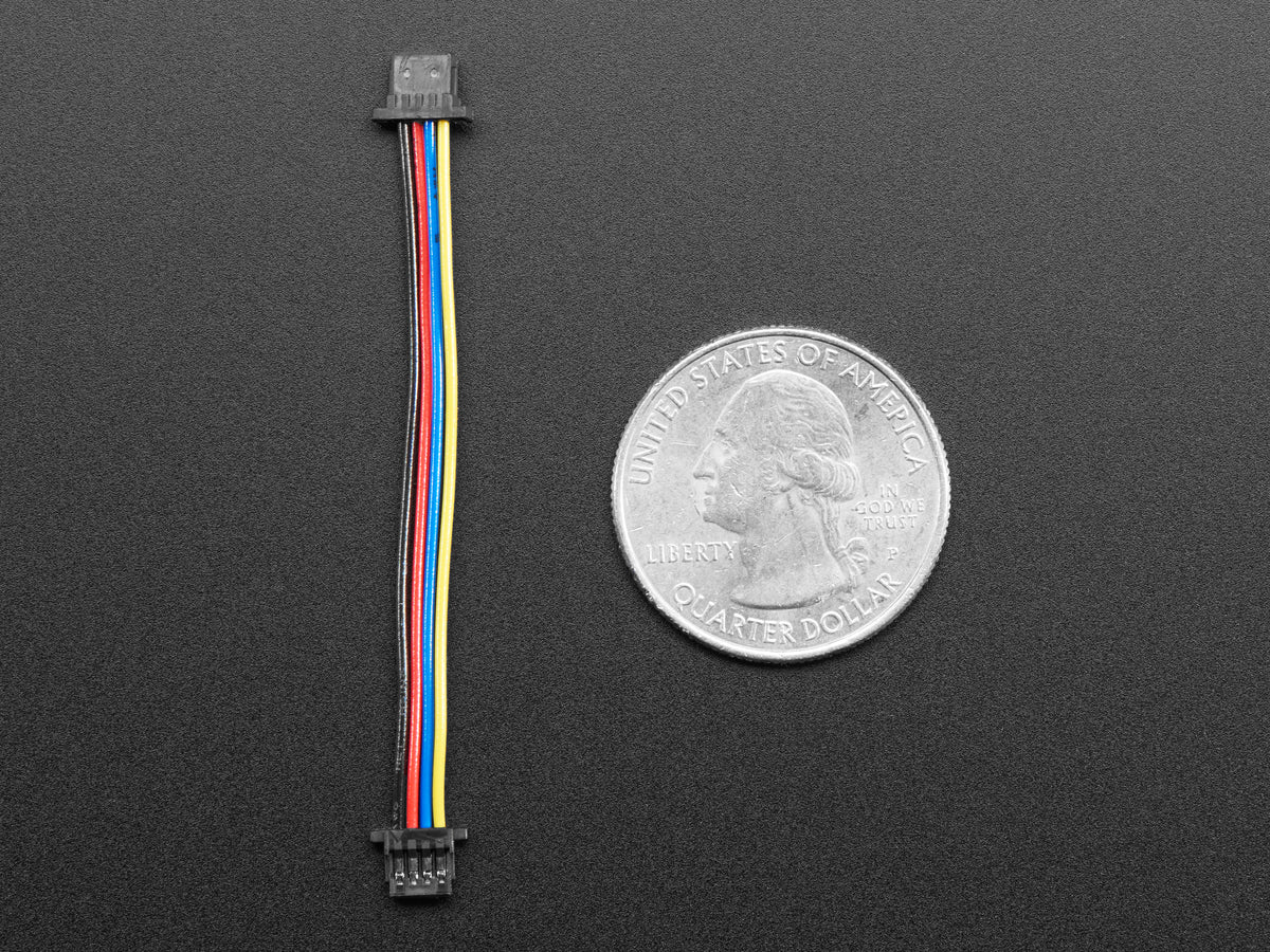 STEMMA QT / Qwiic JST SH 4-Pin Kabel – 50 mm Länge, 4399
