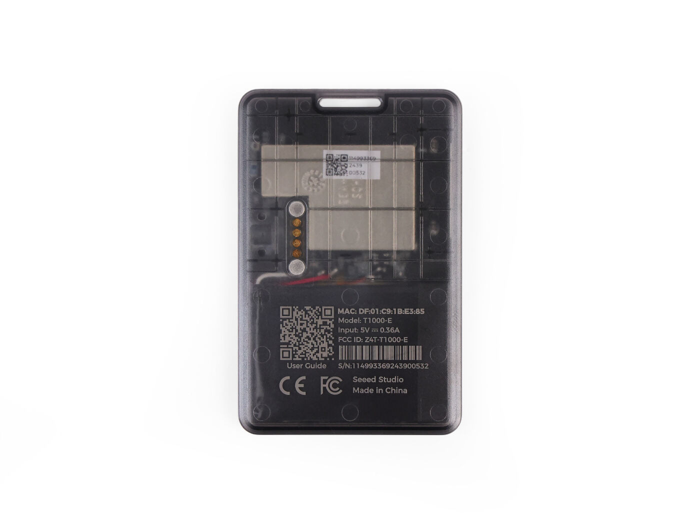 Meshtastic-Gerät – SenseCAP Card Tracker T1000-E