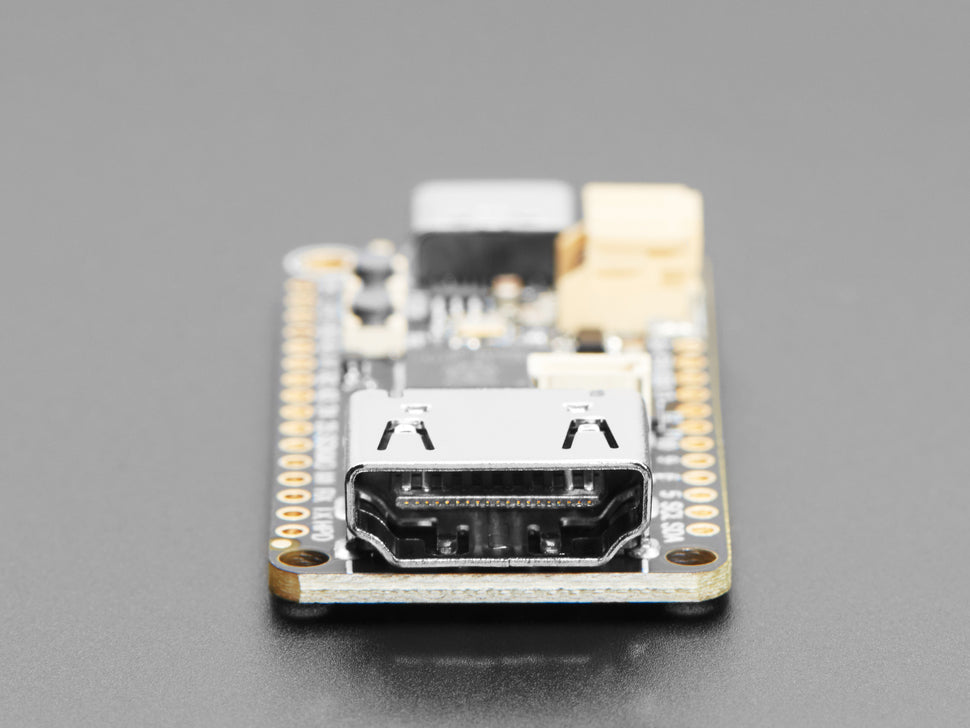 Adafruit Feather RP2040 with DVI Output Port, Works with HDMI, 5710