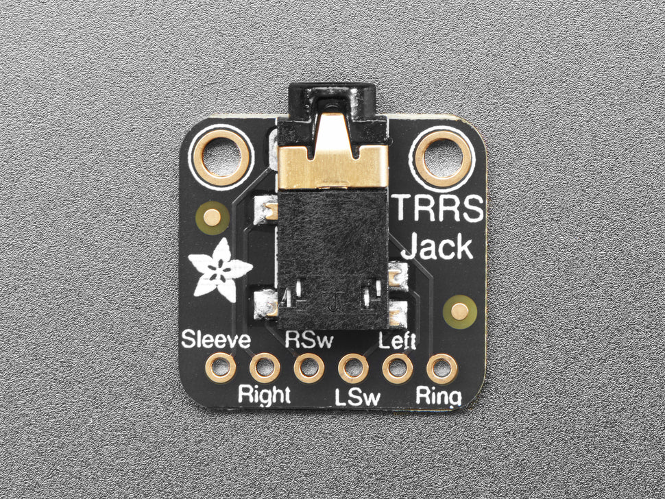 Adafruit TRRS Jack Breakout Board, 5764