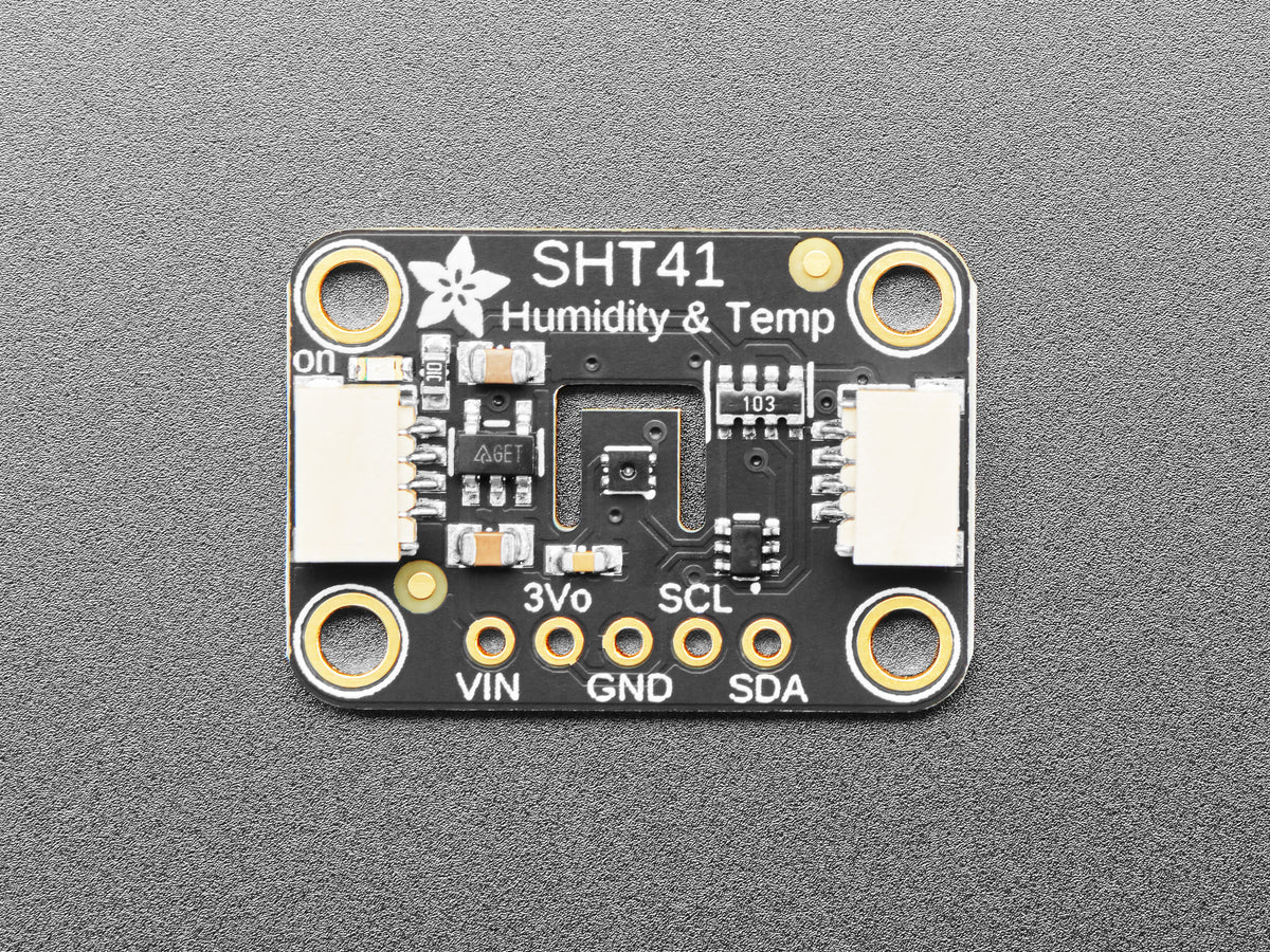 Adafruit Sensirion SHT41 Temperatur- und Luftfeuchtigkeitssensor – STEMMA QT / Qwiic, 5776