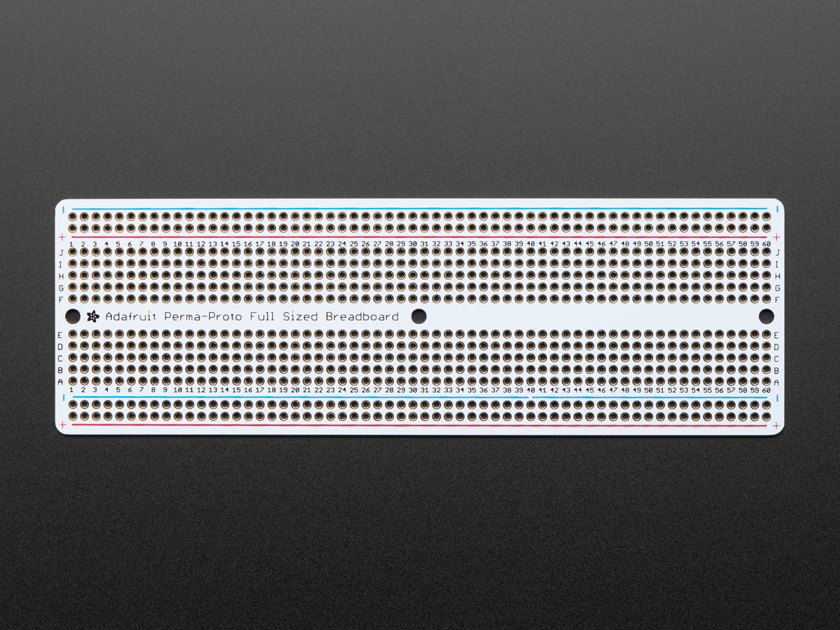 Adafruit Perma-Proto, vollformatige Breadboard‑Leiterplatte, 3er‑Pack, 590