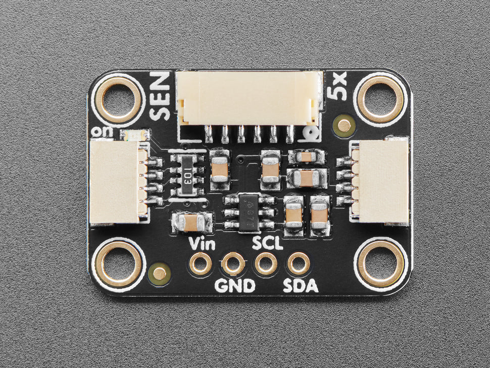 Adafruit SEN54 or SEN55 Adapter Breakout, STEMMA QT / Qwiic, 5964