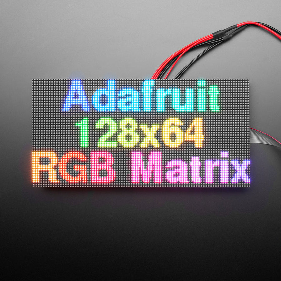 128×64 RGB-LED-Matrix-Panel – 2 mm Pixelabstand, 6484