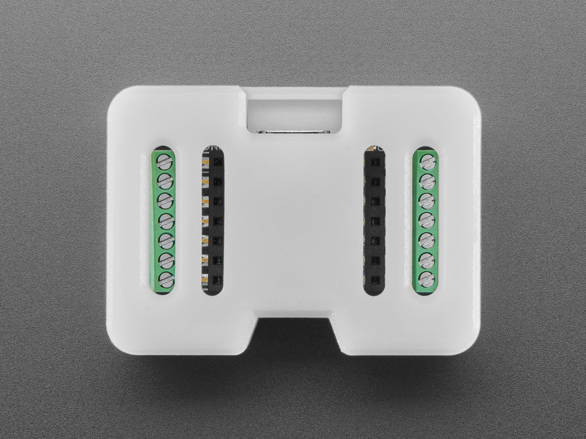 Gern: Aufsteckgehäuse für das Adafruit Terminal Block BFF Add-On, 6505