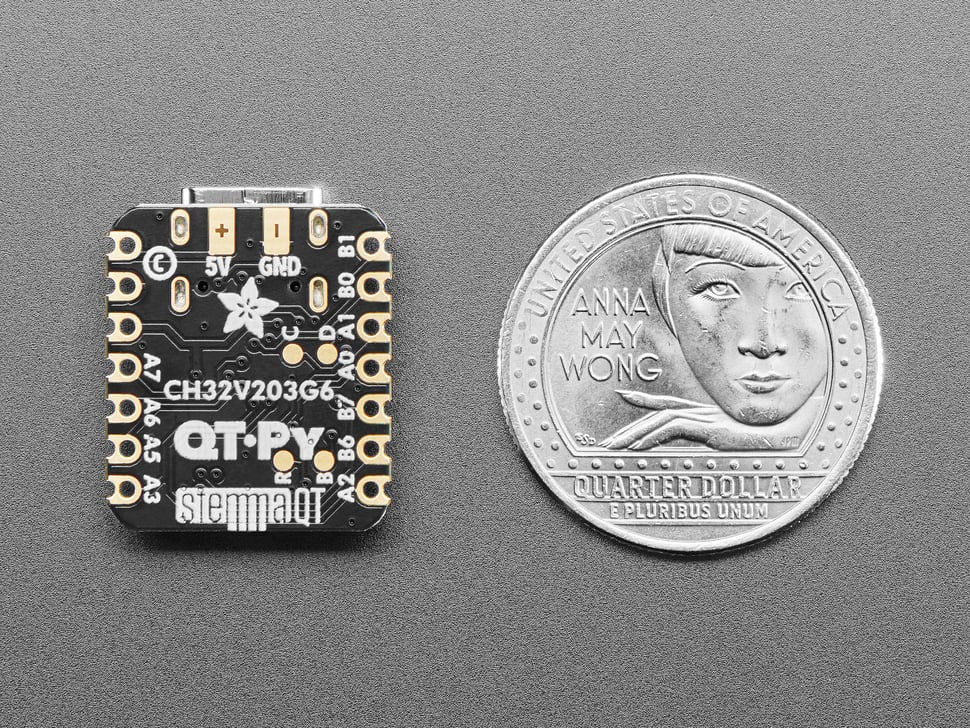 Adafruit QT Py CH32V203 Dev Board with STEMMA QT, 5996