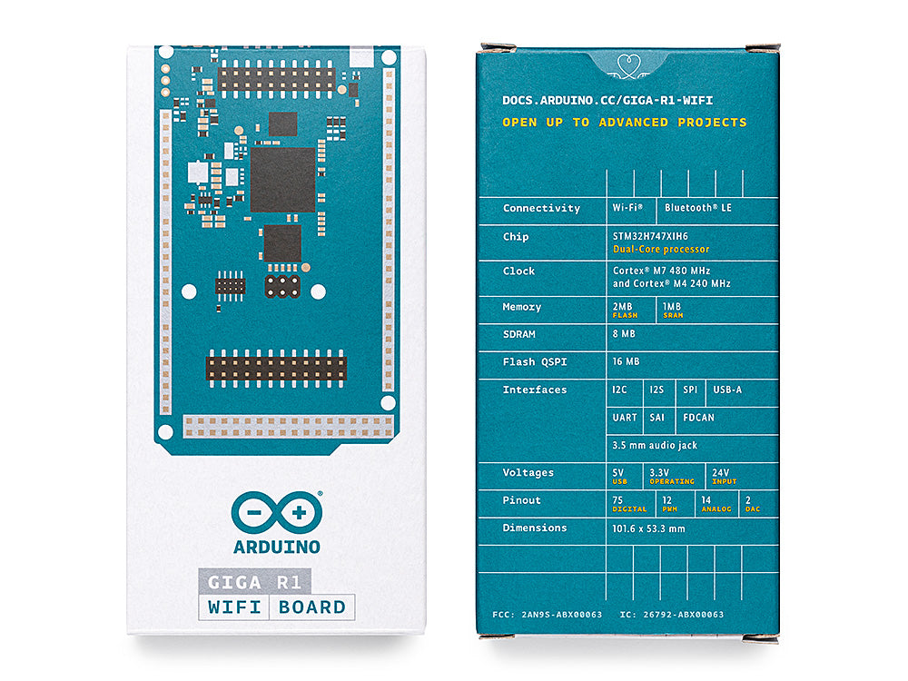 Arduino GIGA R1 WiFi – Paradisetronic.com