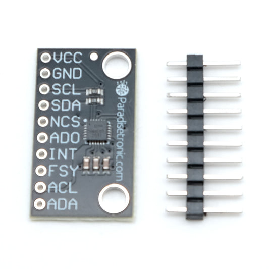 ICM-20948 Module, 3-Axis Accelerometer, 3-Axis Gyroscope and 3-Axis Magnetometer, 9DOF, I2C, SPI, MPU-9250 Upgrade