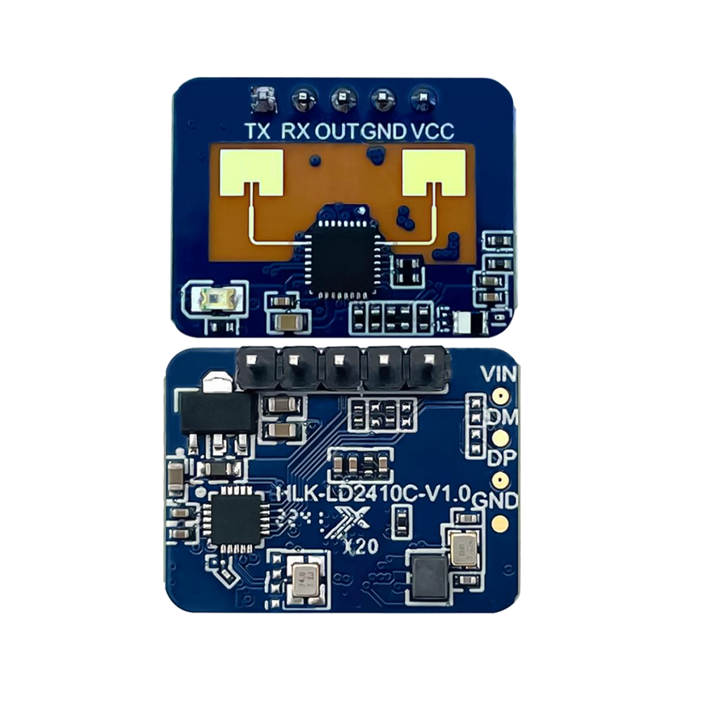LD2410C 24GHz Human Presence Sensor | mmWave Radar | Detects Motion & Presence up to 5 m Range | UART, GPIO, BLE