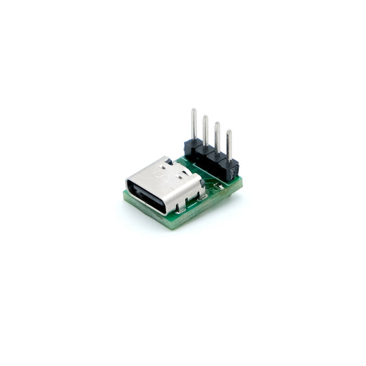 USB-C Mini Breakout Board, Perfect for Breadboards and Compact Electronics Projects