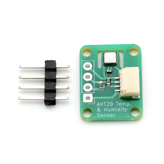 AHT20 Temperature and Humidity Sensor Breakout Board, I2C, 3.3V & 5V, Qwiic/STEMMA QT compatible