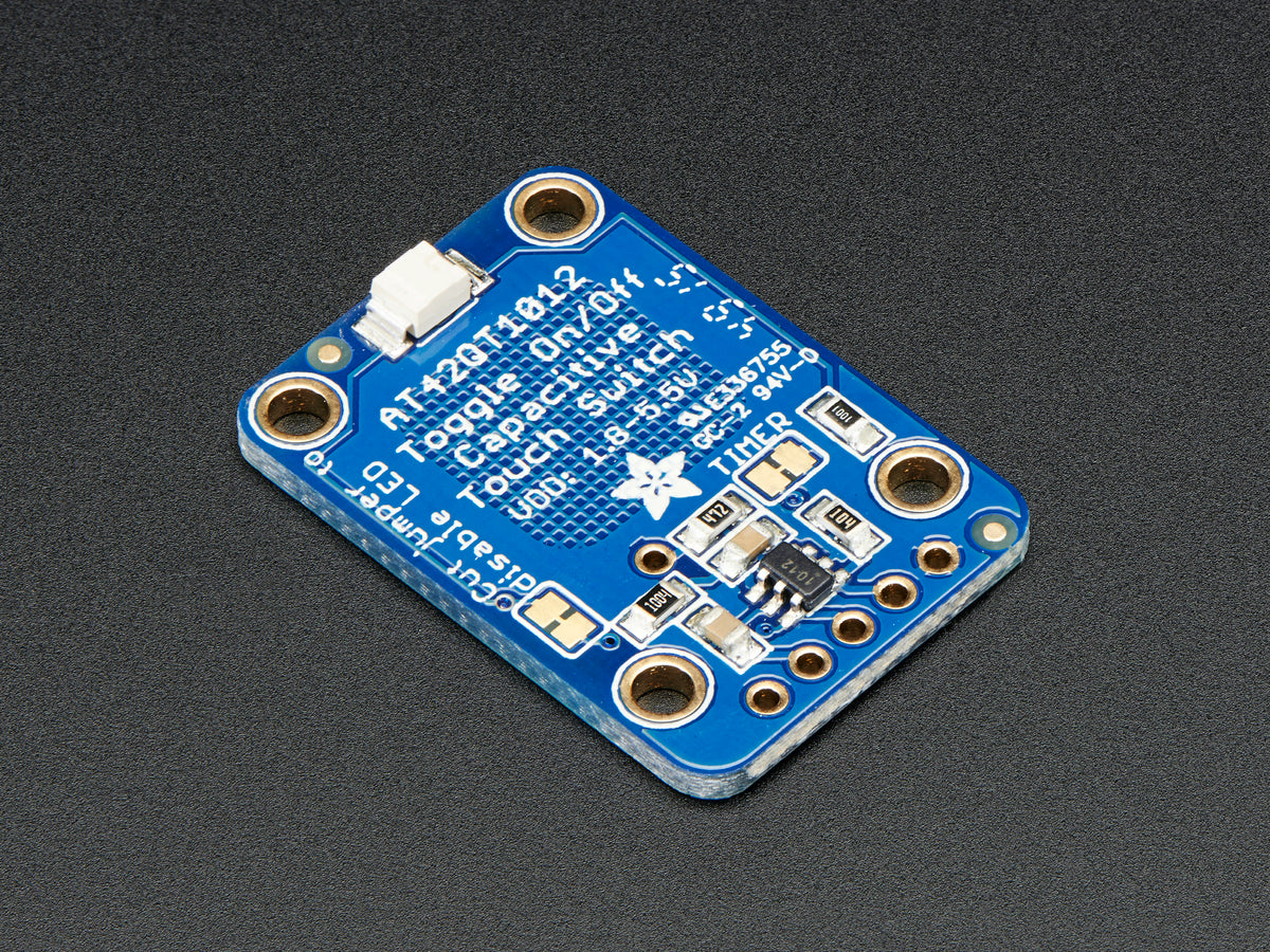 Adafruit Standalone Toggle Capacitive Touch Sensor Breakout, AT42QT1012