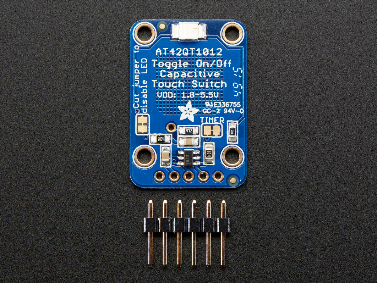 Adafruit Standalone Toggle Capacitive Touch Sensor Breakout, AT42QT1012